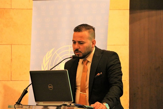 A researcher from our Center represents Iraq at the Arab experts' meeting
